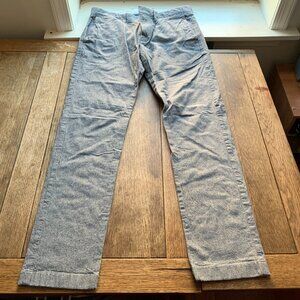 J Crew stretch blue gray heathered Chino 484 Slim 32x32